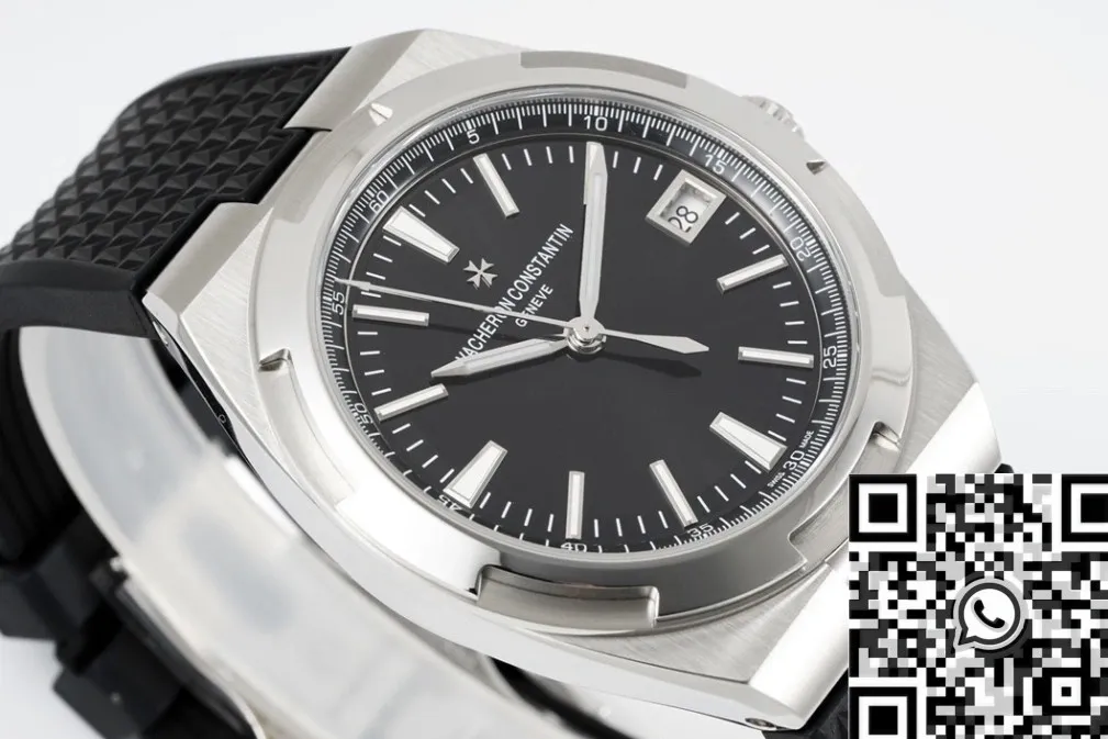 Unisex Vacheron Constantin Overseas 4500V Black Rubber Strap Watch PPF Factory 2667