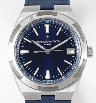 Vacheron Constantin Overseas 4500V Blue Rubber Strap Watch PPF Factory Sustainable 2663