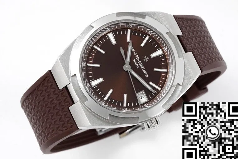Vacheron Constantin Overseas 4500V Brown Rubber Strap Watch PPF Factory Fashionable 2662