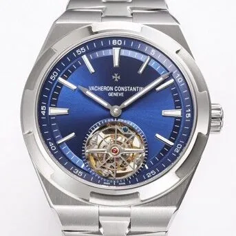 Stylish Vacheron Constantin Overseas 6000V 110A-B544 Tourbillon Blue Dial BBR BBS Factory 2608