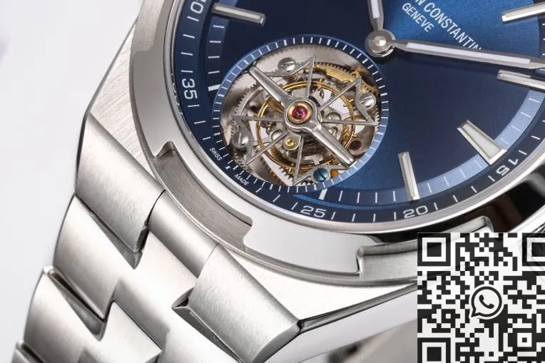 Stylish Vacheron Constantin Overseas 6000V 110A-B544 Tourbillon Blue Dial BBR BBS Factory 2608