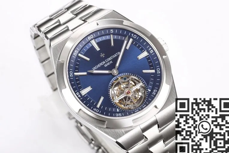 Stylish Vacheron Constantin Overseas 6000V 110A-B544 Tourbillon Blue Dial BBR BBS Factory 2608