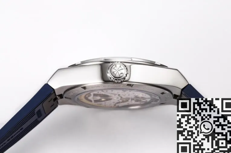EasyMatch Vacheron Constantin Overseas 6000V 110A-B544 Tourbillon Blue Rubber Strap BBR Factory 2612