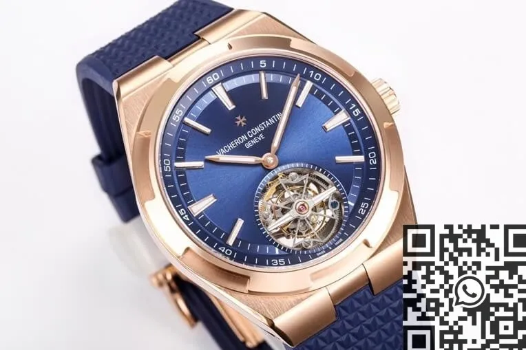 Vacheron Constantin Overseas 6000V 110R-B733 Blue Rubber Straps BBR Factory Durable 2615