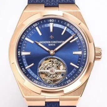 Vacheron Constantin Overseas 6000V 110R-B733 Blue Rubber Straps BBR Factory Durable 2615