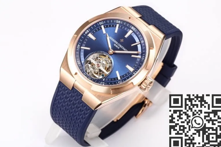 Vacheron Constantin Overseas 6000V 110R-B733 Blue Rubber Straps BBR Factory Durable 2615