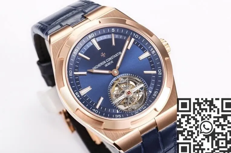 Vacheron Constantin Overseas 6000V 110R-B733 Tourbillon Blue Strap BBR Factory Flexible 2614