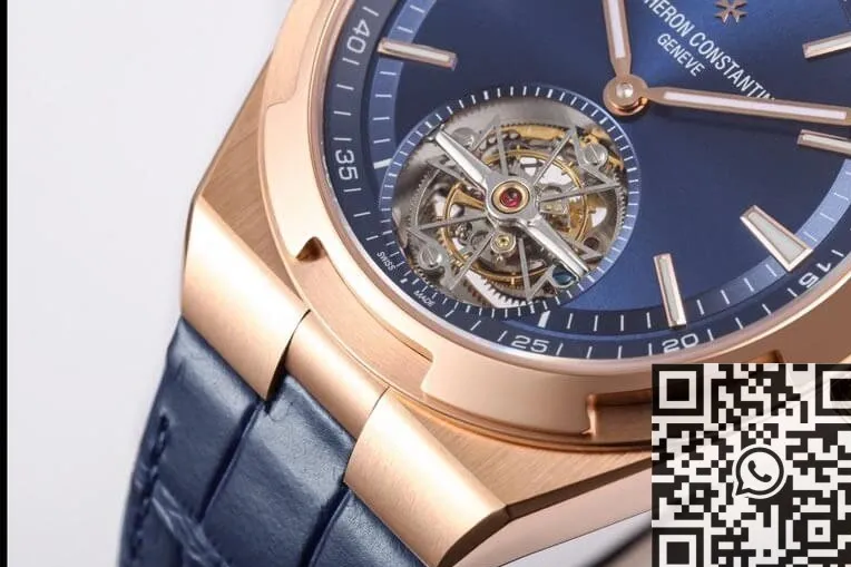 Vacheron Constantin Overseas 6000V 110R-B733 Tourbillon Blue Strap BBR Factory Flexible 2614