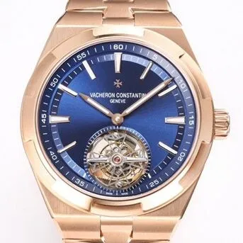 Vacheron Constantin Overseas 6000V 110R-B733 Tourbillon Pink Gold BBR Factory Stylish 2613