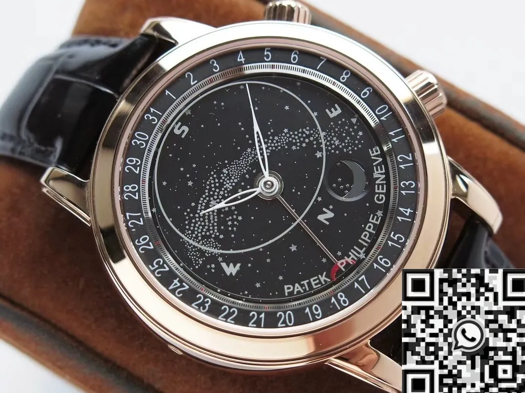 Casual Vintage Calatrava Patek Philippe 6102R-001 Black Dial Watch AI Factory 859