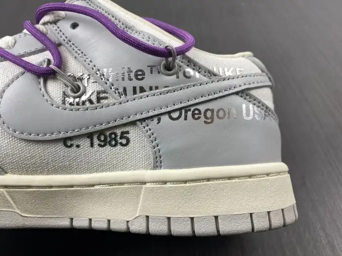 Hyperoad Nike Dunk Low Off-White Lot 48 DM1602-107