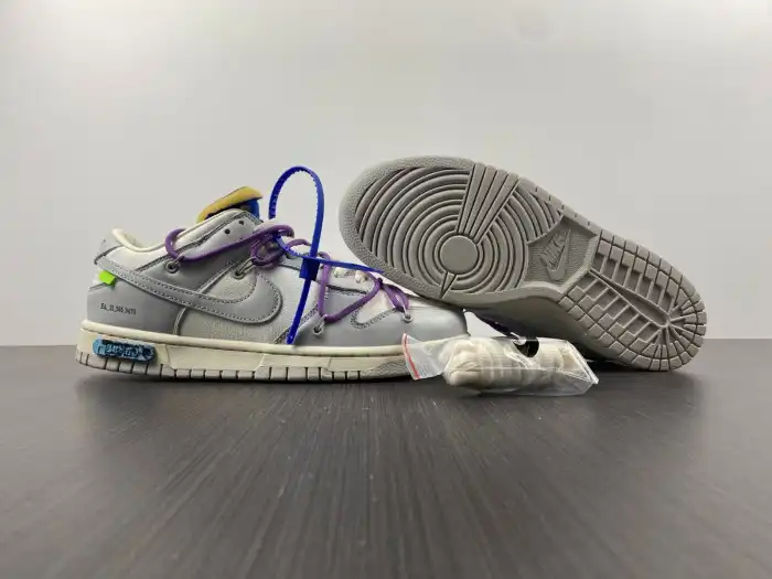 Hyperoad Nike Dunk Low Off-White Lot 48 DM1602-107