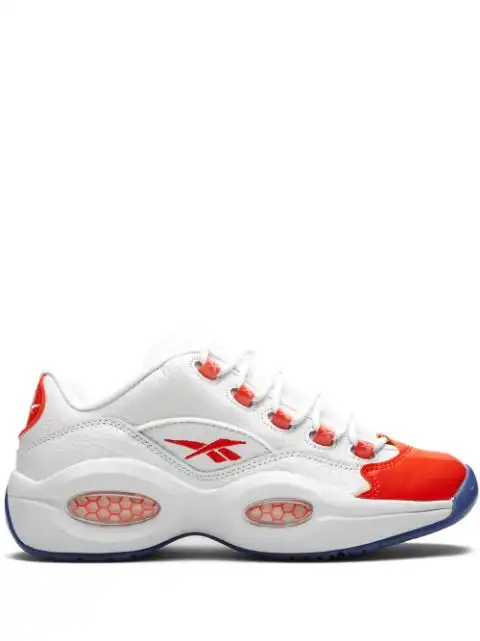 hype Reebok Question Low "Patent Vivid Orange" sneakers 