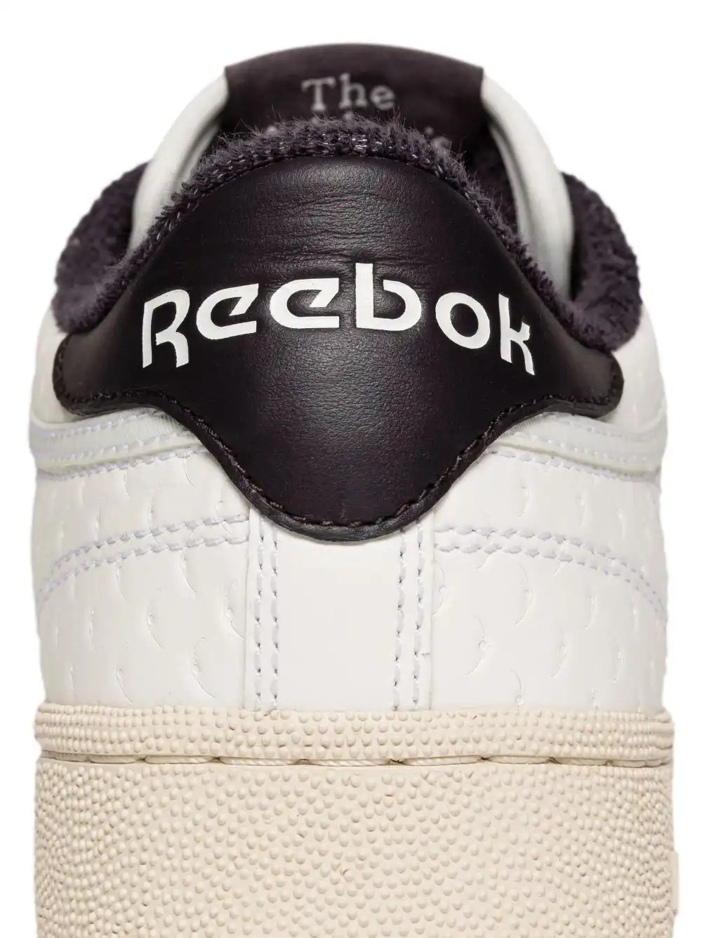 hype Reebok LTD Club C embossed leather sneakers 