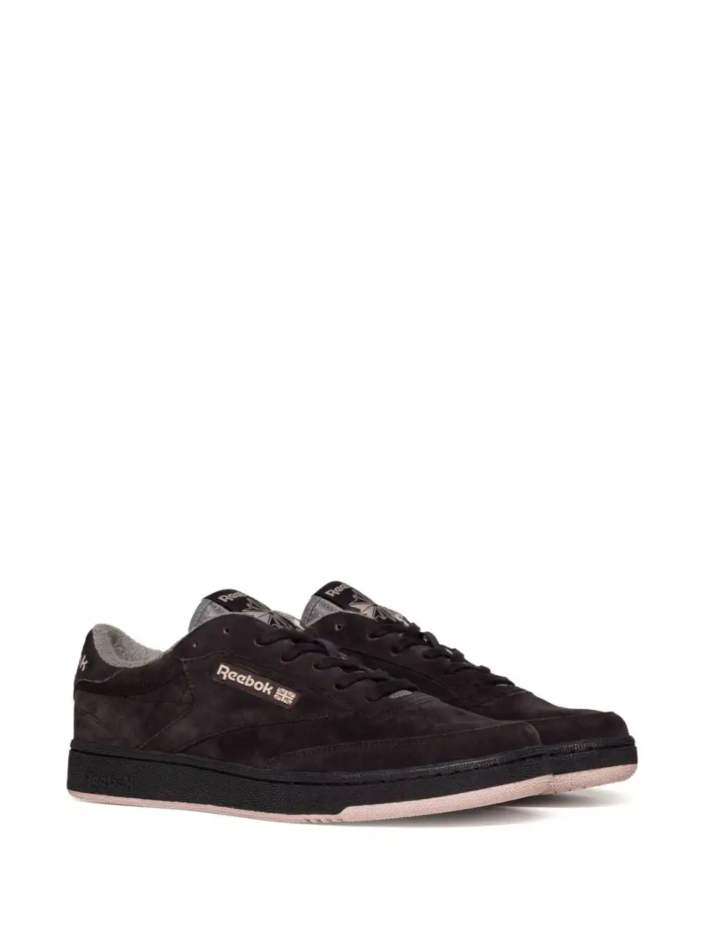 hype Reebok LTD Club C suede low-top sneakers 