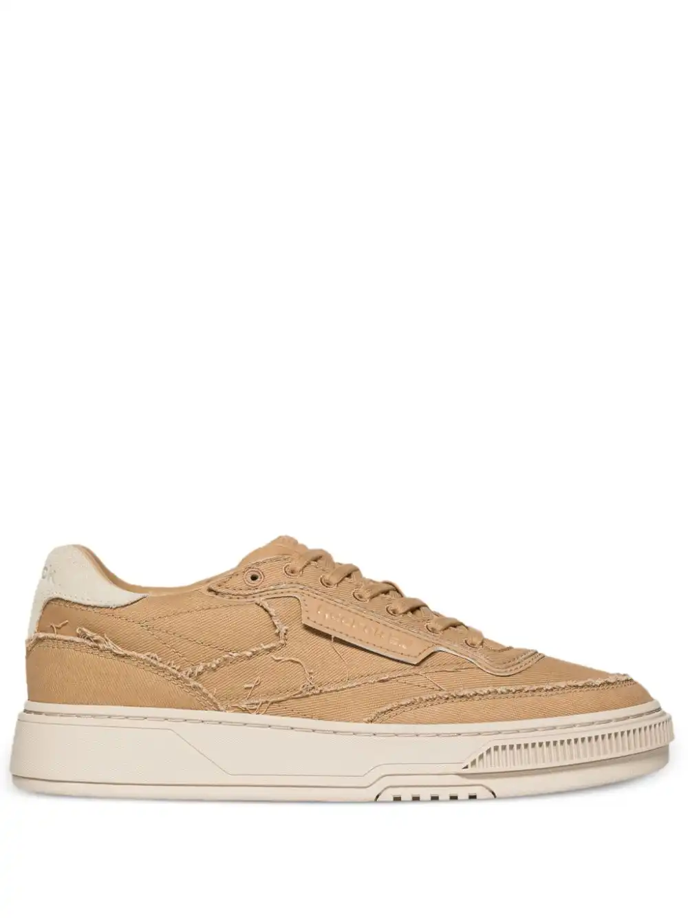 hype Reebok LTD Club C frayed-trim sneakers 