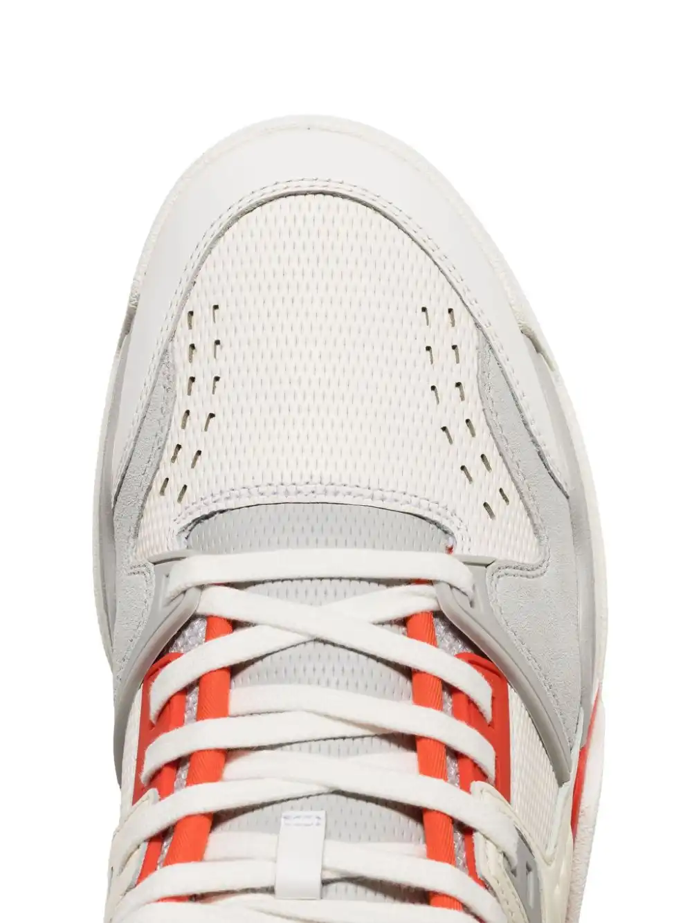 hype Reebok LTD colour-block panelled leather sneakers 