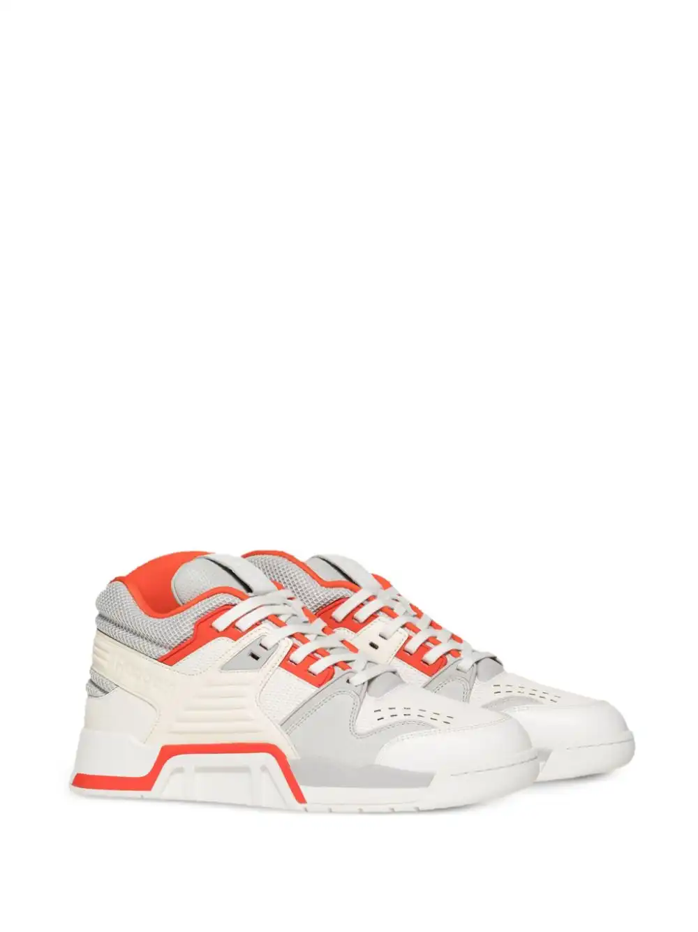 hype Reebok LTD colour-block panelled leather sneakers 