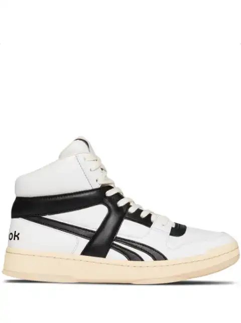 hype Reebok LTD two-tone panelled high-top sneakers 