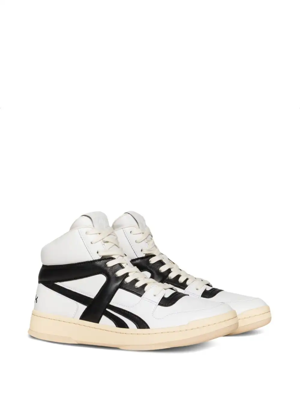 hype Reebok LTD two-tone panelled high-top sneakers 