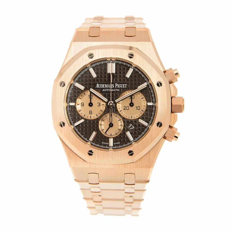 Flexible AP Royal Oak Chronograph 26331OR.OO.D821CR.01 “Rose Gold” High-End Replica 1: 2