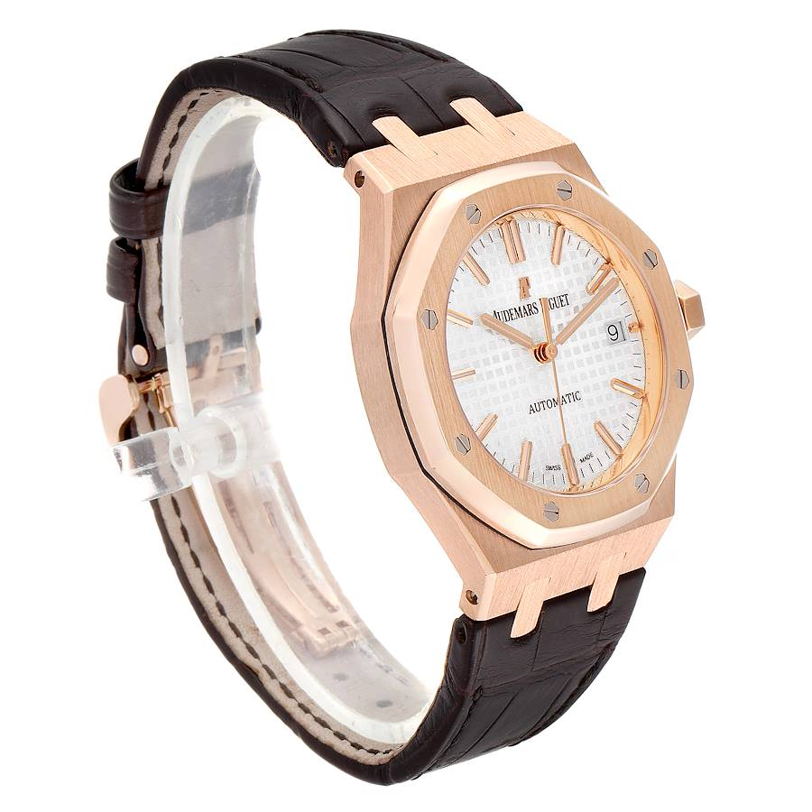 Sleek Audemars Piguet Royal Oak 15500OR “Rose Gold Black Dial” Ultra Accurate Clone 35