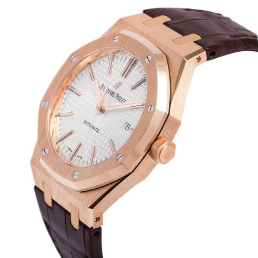 Sleek Audemars Piguet Royal Oak 15500OR “Rose Gold Black Dial” Ultra Accurate Clone 35