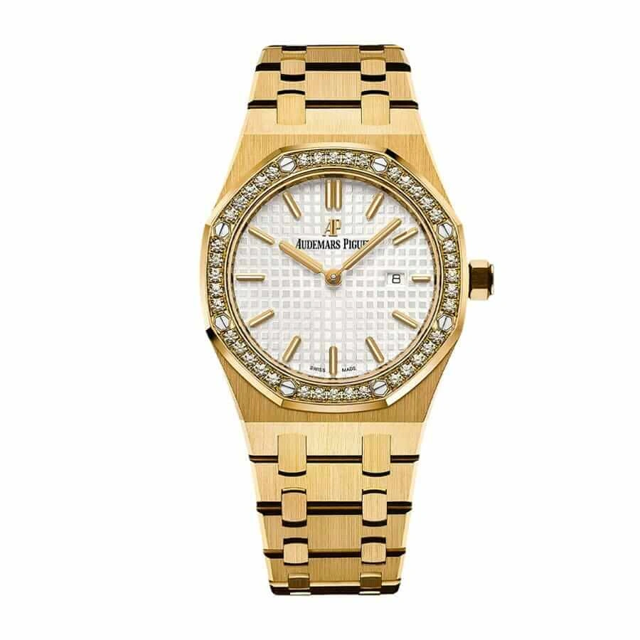 Audemars Piguet Royal Oak 67651BA.ZZ.1261BA.01 “Diamond Bezel” Collector’s Replica Comfortable 55