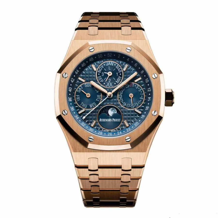 Snug Audemars Piguet Royal Oak Chronograph 26240OR.OO.1320OR.01 “Rose Gold” Elite Super Clone 73