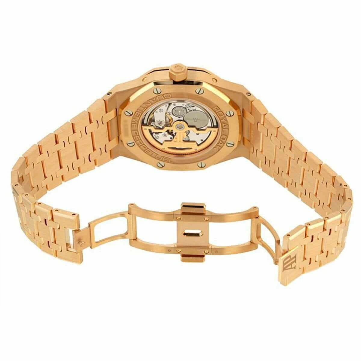 Snug Audemars Piguet Royal Oak Chronograph 26240OR.OO.1320OR.01 “Rose Gold” Elite Super Clone 73