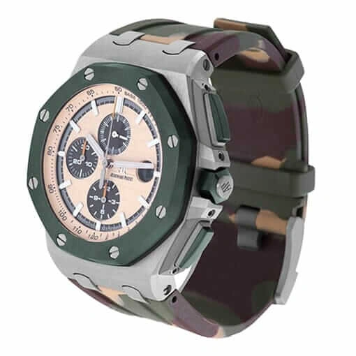 Audemars Piguet Royal Oak Chronograph 26331ST “Silver-Toned Dial” Perfect Duplicate 1: ComfortFit 58