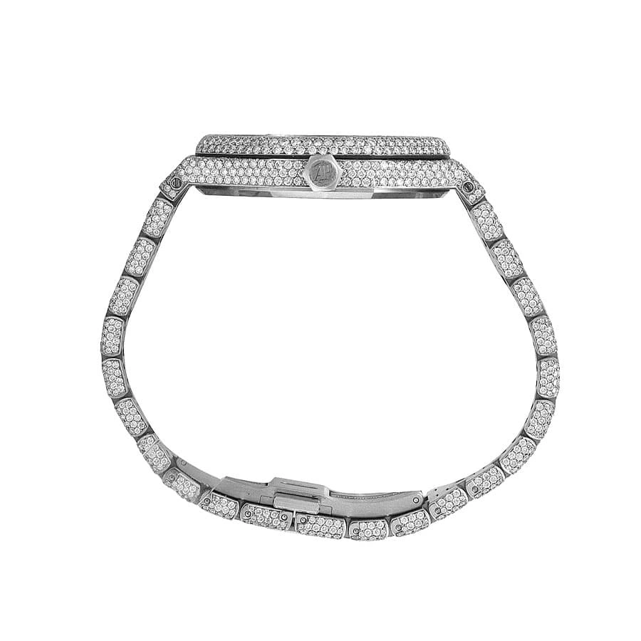 SunProtective Audemars Piguet Royal Oak “Iced Out” 15400ST.OO.1220ST.02 Authentic Replica Edition 5