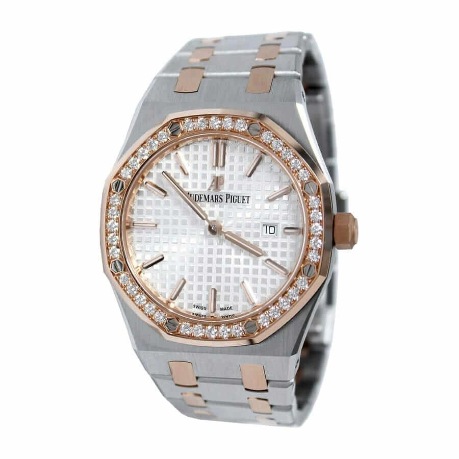 Audemars Piguet Royal Oak Ladies 67651SR.ZZ.1261SR.01 “Diamond Bezel” Super Clone Edition Stretchable 66