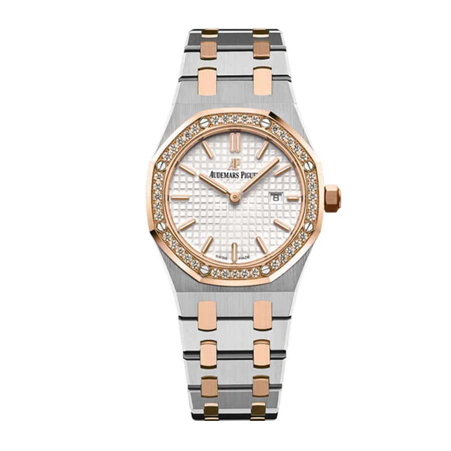 Audemars Piguet Royal Oak Ladies 67651SR.ZZ.1261SR.01 “Diamond Bezel” Super Clone Edition Stretchable 66