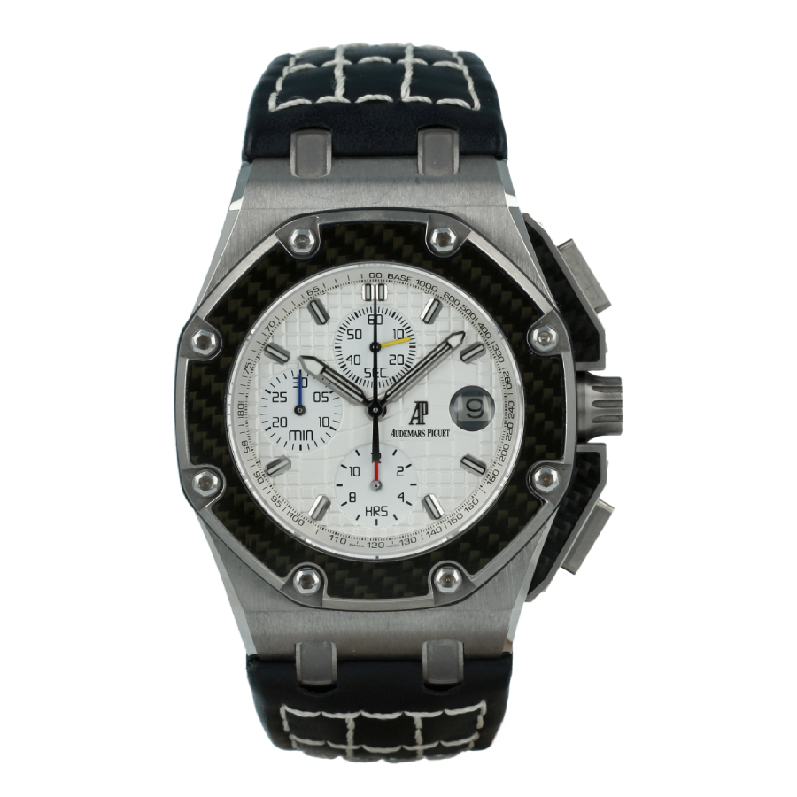 Comfortable Audemars Piguet Royal Oak Offshore 26030IO.OO.D001IN.01 “White Dial” Exclusive Clone Edition 80