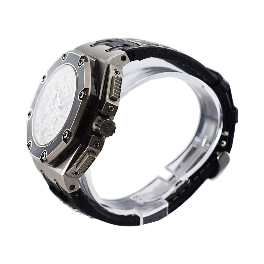 Comfortable Audemars Piguet Royal Oak Offshore 26030IO.OO.D001IN.01 “White Dial” Exclusive Clone Edition 80