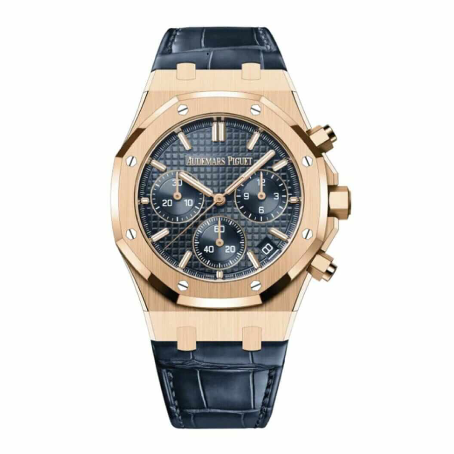 Bold Audemars Piguet Royal Oak Offshore Chronograph 26401RO “Blue Leather” Supreme Replica Edition 128