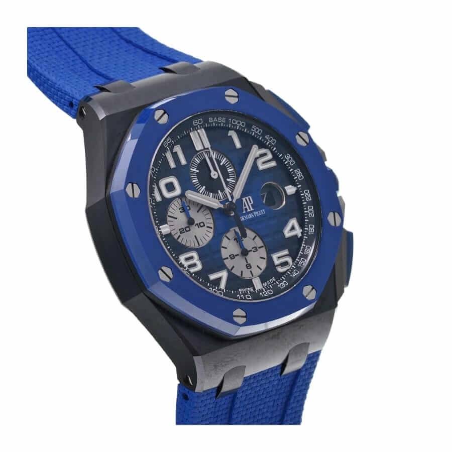 Audemars Piguet Royal Oak Offshore Chronograph 26405CE.OO.A002CA.01 “Black & Blue” Near  Replica FashionForward 139
