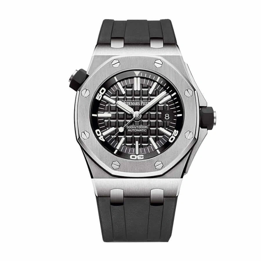 Audemars Piguet Royal Oak Offshore Diver 15710ST “Black Dial” Authentic Super Replica Breathable 132