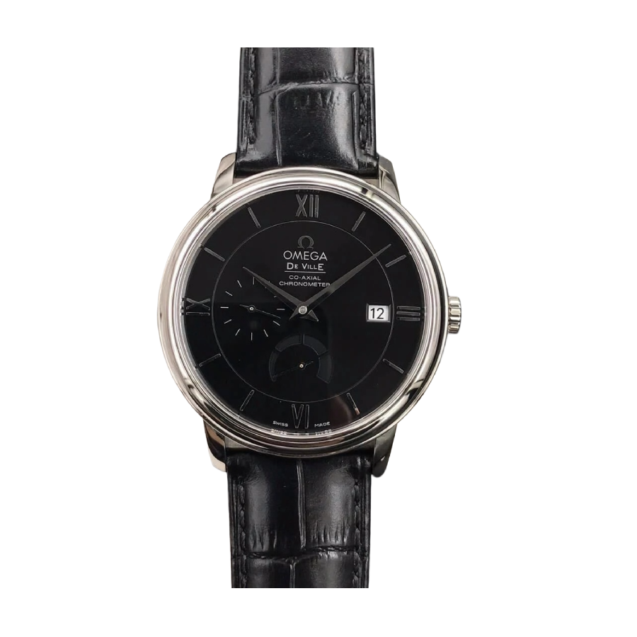 Breathable Omega De Ville Black Dial 424.13.40.21.01.001 Super Clone Edition 262