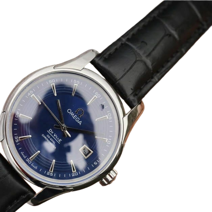 Seasonal Omega De Ville Dark Blue Dial 431.33.41.21.03.001 Perfect Clone Edition 260