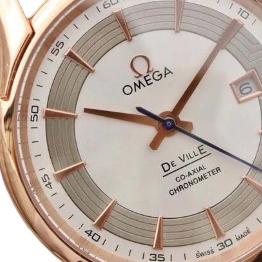 Omega De Ville Rose Gold Case 431.63.41.21.02.001 Swiss Super Clone Chic 274
