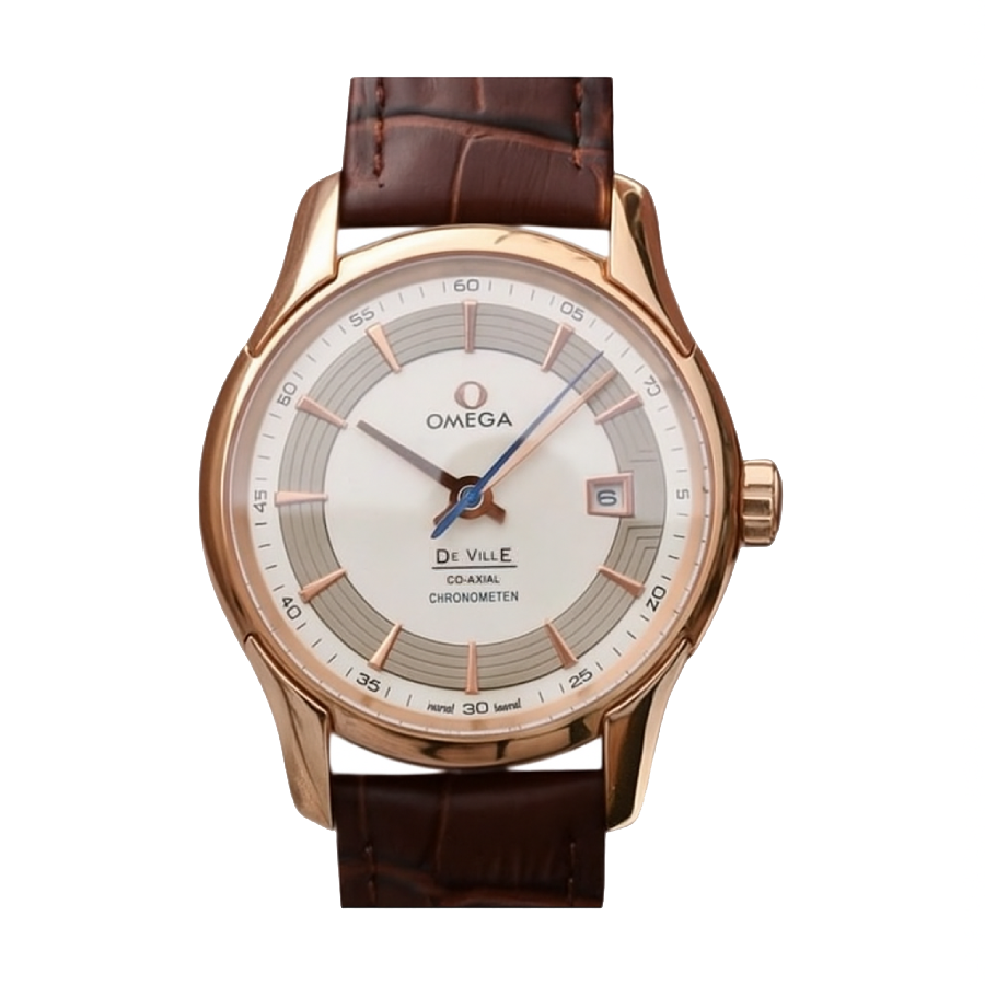 Omega De Ville Rose Gold Case 431.63.41.21.02.001 Swiss Super Clone Chic 274