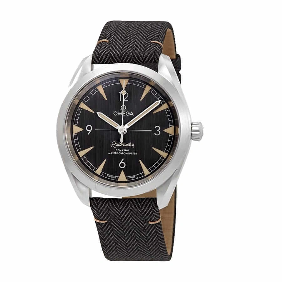 SmoothTexture Omega Railmaster Co-Axial Master Chronometer Black Dial 220.12.40.20.01.001 Detailed Replica 278