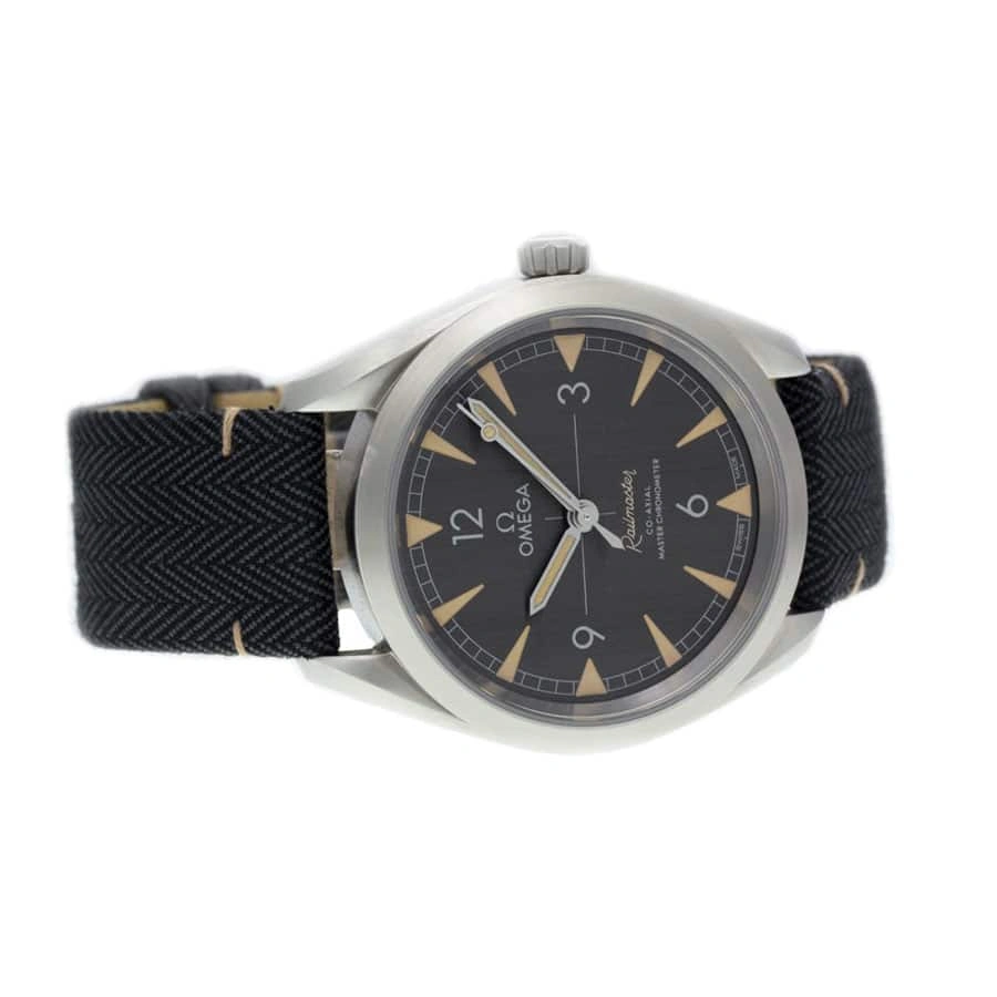 SmoothTexture Omega Railmaster Co-Axial Master Chronometer Black Dial 220.12.40.20.01.001 Detailed Replica 278