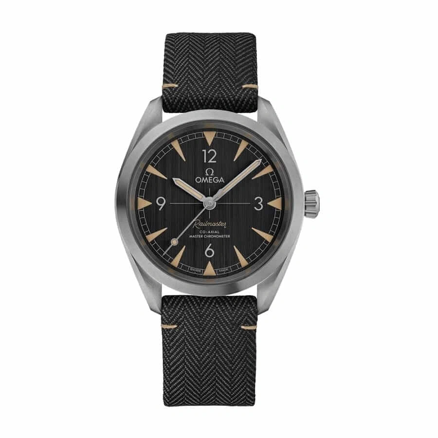 SmoothTexture Omega Railmaster Co-Axial Master Chronometer Black Dial 220.12.40.20.01.001 Detailed Replica 278