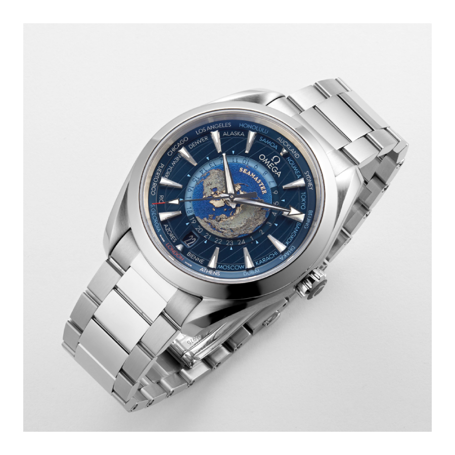 Omega Seamaster Aqua Terra Worldtimer 220.10.43.22.03.001 Signature Clone 1: Trendsetting 337