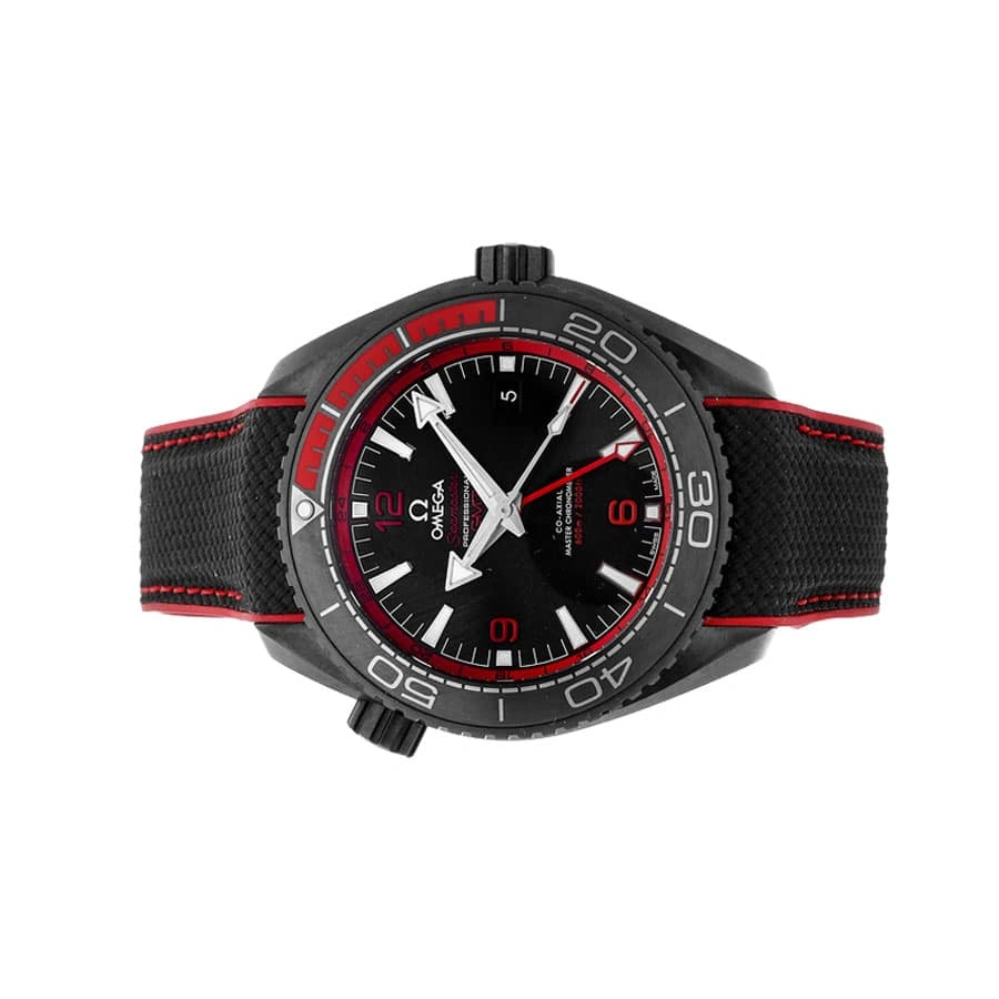 Omega Seamaster Planet Ocean Co-Axial Master Chronometer 215.92.46.22.01.003 “Deep Black” Super Clone Edition SoftTouch 341