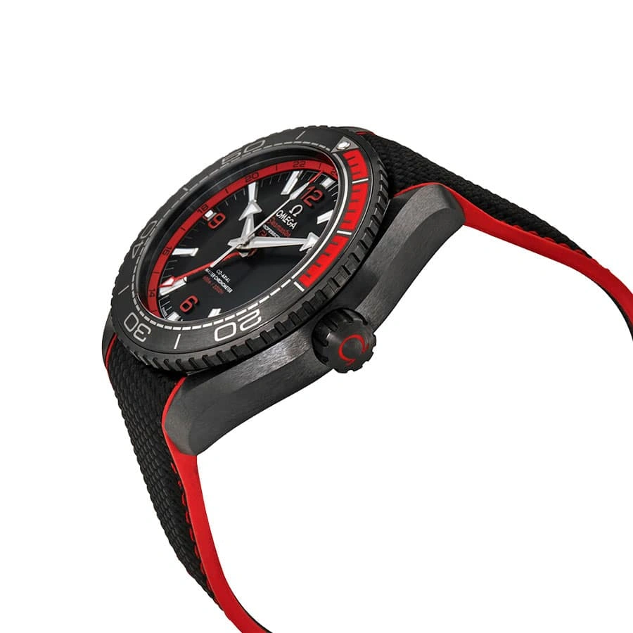 Omega Seamaster Planet Ocean Co-Axial Master Chronometer 215.92.46.22.01.003 “Deep Black” Super Clone Edition SoftTouch 341