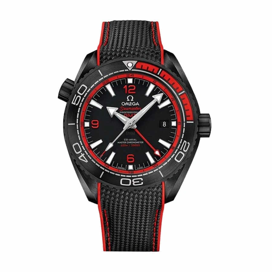 Omega Seamaster Planet Ocean Co-Axial Master Chronometer 215.92.46.22.01.003 “Deep Black” Super Clone Edition SoftTouch 341
